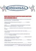 MSSC MAINTENANCE SCRIPTED EXAMS QUESTIONS AND ANSWERS SURE A&period;pdf