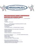 MSSC MAINTENANCE CORRECT COMPREHENSIVE QUESTIONS AND ANSWERS SURE A&period;pdf