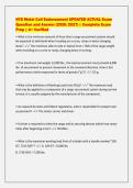 NYS Metal Coil Endorsement UPDATED ACTUAL Exam&NewLine;Question and Answer &lpar;2026&sol;2027&rpar; &vert; Complete Exam&NewLine;Prep &vert; A&plus; Verified