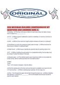 2026 MICHIGAN BUILDERS COMPREHENSIVE SET QUESTIONS AND ANSWERS SURE A&period;pdf