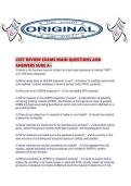 CSST REVIEW EXAMS MAIN QUESTIONS AND ANSWERS SURE A&period;pdf