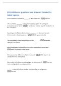 EPA 608 Exam questions and answers Graded A&plus;&NewLine;latest update&NewLine;Ozone depletion is caused by &lowbar;&lowbar;&lowbar;&lowbar;&lowbar;&lowbar;&lowbar; in HFC refrigerants&period; -chlorine&NewLine;CFCs and HCFCs &lowbar;&lowbar;&lowbar;&lowbar;&lowbar;&lowbar;&lowbar;&lowbar; making them capable capable of reaching the&NewLine;stratospheric ozone layer&period; -do not dissolve in water or 