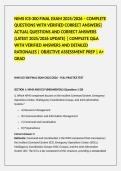 NIMS ICS Questions and Correct Answers&period;docx