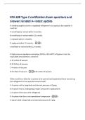 EPA 608 Type 2 certification Exam questions and&NewLine;answers Graded A&plus; latest update&NewLine;If a leaking appliance with a regulated refrigerant is not going to be repaired&comma; it&NewLine;must be&semi;&NewLine;A retrofitted or retired within 3 months&period;&NewLine;B retrofitted or retired within 12 