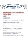 BIOCHEM RUTGERS MURPHY ALL QUESTIONS AND ANSWERS SURE A&period;pdf