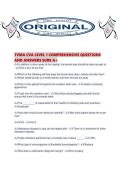 TVMA CVA LEVEL 1 COMPREHENSIVE QUESTIONS AND ANSWERS SURE A&period;pdf