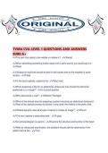 TVMA CVA LEVEL 1 QUESTIONS AND ANSWERS SURE A&period;pdf