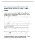 FAR Part 135 IFR TAKEOFF & ALTERNATE MINS&NewLine;Exam questions and answers Graded A&plus; latest&NewLine;update&NewLine;What are the responsibilities of the PIC regarding mechanical irregularities that&NewLine;comes to his&sol;her attention during flight&quest; -The PIC shall enter or have&NewLine;ente