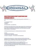 2026 VTNE EXAMS SCRIPT QUESTIONS AND ANSWERS SURE A&period;pdf