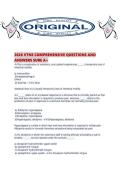 2026 VTNE COMPREHENSIVE QUESTIONS AND ANSWERS SURE A&period;pdf