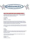 2026 VTNE QUESTIONS AND ANSWERS SURE A&period;pdf