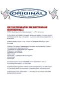 ISO 27001 FOUNDATION ALL QUESTIONS AND ANSWERS SURE A&period;pdf
