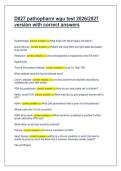 D027 pathopharm wgu test 2026&sol;2027 &NewLine;version with correct answers 