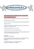 2026 COPE HEALTH SCHOLARS TEST QUESTIONS AND ANSWERS SURE A&period;pdf