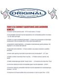 FDNY C14 CORRECT QUESTIONS AND ANSWERS SURE A&period;pdf