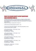 FDNY C14 EXAMS SCRIPT LATEST QUESTIONS AND ANSWERS SURE A&period;pdf