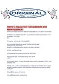 FDNY C14 EVALUATION TEST QUESTIONS AND ANSWERS SURE A&period;pdf