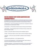 NR 293 CORRECT TEST PAPER QUESTIONS AND ANSWERS SURE A&period;pdf