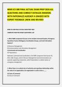 NIMS ICS 300 FINAL ACTUAL EXAM PREP 2026 ALL QUESTIONS AND CORRECT DETAILED ANSWERS