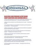 BLACK SEAL HIGH PRESSURE LATEST EXAMS SCRIPT QUESTIONS AND ANSWERS SURE A&period;pdf