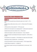BLACK SEAL HIGH PRESSURE 2026 COMPREHENSIVE QUESTIONS AND ANSWERS