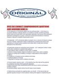 SPCE 630 CORRECT COMPREHENSIVE QUESTIONS AND ANSWERS SURE A&period;pd