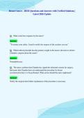 Breast Cancer - HESI Questions and Answers with Verified Solutions &vert;&NewLine;Latest 2026 Update