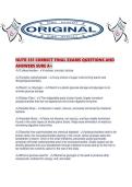 NUTR 331 CORRECT FINAL EXAMS QUESTIONS AND ANSWERS SURE A&period;pdf
