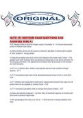 NUTR 331 MIDTERM EXAM QUESTIONS AND ANSWERS SURE A&period;pdf