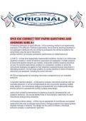 SPCE 630 CORRECT TEST PAPER QUESTIONS AND ANSWERS SURE A&period;pdf