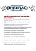 HRCI APHR EVALUATION TEST QUESTIONS AND ANSWERS SURE A&period;pdf