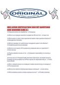 HRCI APHR CERTIFICATION 2026 SET QUESTIONS AND ANSWERS SURE A&period;pdf