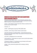 SERIES 65 EVALUATION TEST 2026 QUESTIONS AND ANSWERS SURE A&period;pdf
