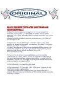BIL 255 CORRECT TEST PAPER QUESTIONS AND ANSWERS SURE A&period;pdf