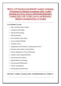 RESNA ATP Practice Exam 2026&sol;2027 Assistive Technology &NewLine;Professional Certification Examination 100&percnt; Verified &NewLine;Questions & Correct Answers with Detailed Rationales &vert; &NewLine;Complete Q&A with Verified Answers and Rationales &vert; &NewLine;Objective Assessment Prep &vert; A&plus; G