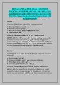 RESNA ATP PRACTICE EXAM &ndash; ASSISTIVE &NewLine;TECHNOLOGY PROFESSIONAL CERTIFICATION &NewLine;Actual Questions and Verified Answers &ndash; Latest Version &NewLine;2025&sol;2026 Comprehensive Question Practice Exam with &NewLine;Detailed Rationales 