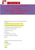 WGU C211 OA Global Economics for Managers Exam Questions and Verified Answers&NewLine;