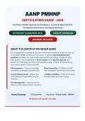 AANP PMHNP Certification Exam Latest&colon; 250 Practice Questions with Answers & Detailed Rationales