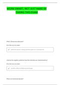 PSY388 EXAM QUESTIONS AND CORRECT ANSWERS