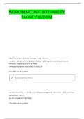 PSY 388 EXAM 1 QUESTIONS AND CORRECT ANSWERS