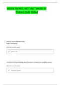PSYCH 388 SECTION 2 QUESTIONS AND CORRECT ANSWERS
