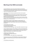 Med Surg Final HESI &lpar;corrected&rpar; Complete 2026&sol;2027 Questions with Correct Answers and Detailed Rationales&NewLine;