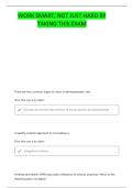 QUIZ 3 PSYCH 388 QUESTIONS AND CORRECT ANSWERS