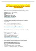 WGU D199 Introduction to Physical and Human Geography Pre-Assessment Questions and Answers Study Guide