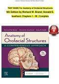 Complete Test Bank for Anatomy of Orofacial Structures&colon; A Comprehensive Approach&comma; 9th Edition by Brand&comma; Isselhard & Smith &ndash; All 36 Chapters with Verified Answers & Detailed Rationales