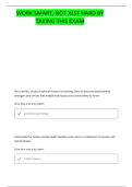 PSYC 388 UNIT 1 4 AU QUESTIONS AND CORRECT ANSWERS
