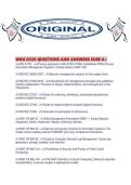 WGU D320 QUESTIONS AND ANSWERS SURE A&period;pdf