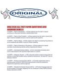 WGU D320 ALL TEST PAPER QUESTIONS AND ANSWERS SURE A&period;pdf