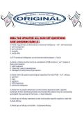 MBA 704 UPDATED ALL 2026 SET QUESTIONS AND ANSWERS SURE A&period;pdf