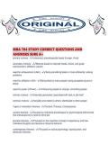 MBA 704 STUDY CORRECT QUESTIONS AND ANSWERS SURE A&period;pdf